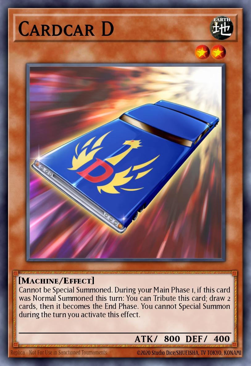 Cardcar D - RA04-EN181 - Platinum Secret Rare