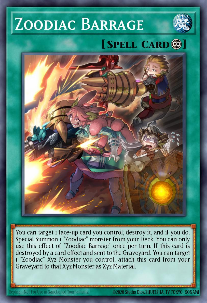 Zoodiac Barrage - RA04-EN091 - Ultra Rare