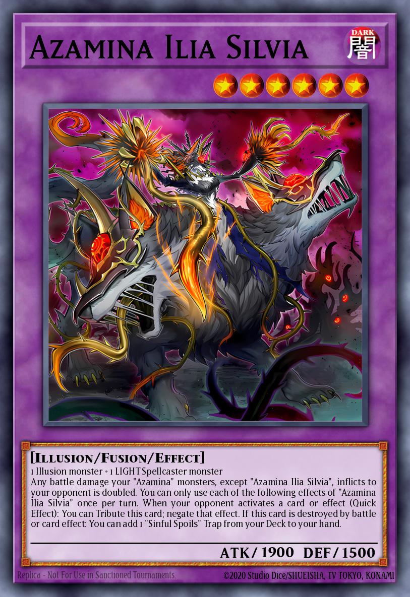 Azamina Ilia Silvia - MP25-EN103 - Prismatic Secret Rare