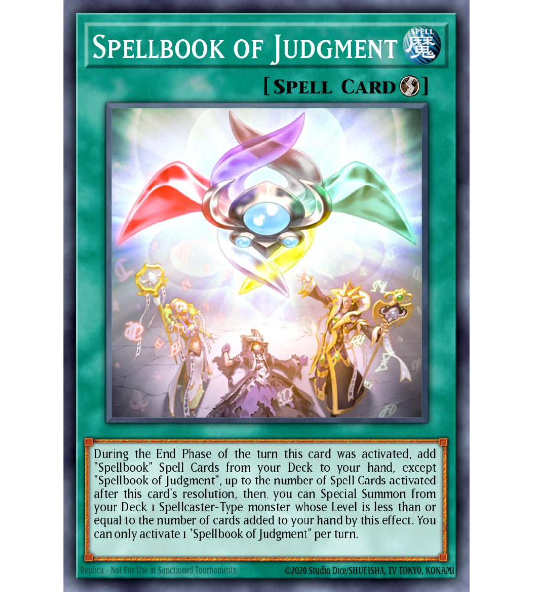 Spellbook of Judgment Super Rare RA01-EN054