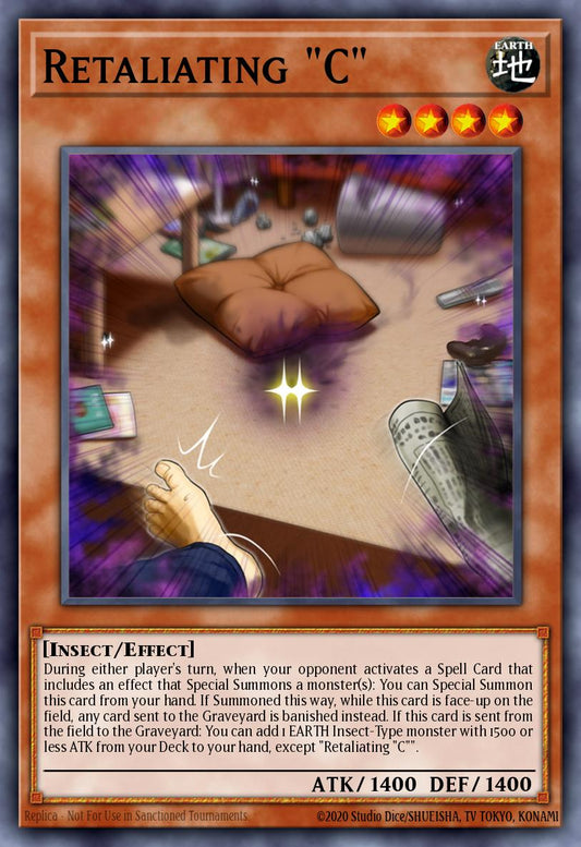 Retaliating "C" - MP25-EN027 - Starlight Rare
