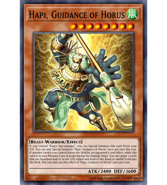 Hapi, Guidance of Horus - Ultra Rare - CH02-EN024