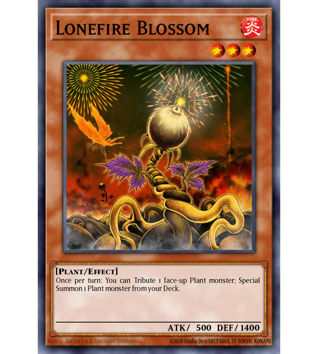 Lonefire Blossom Ultra Rare RA01-EN002