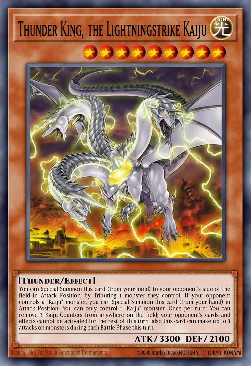 Thunder King, the Lightningstrike Kaiju - MAMO-EN046 - Ultra Rare