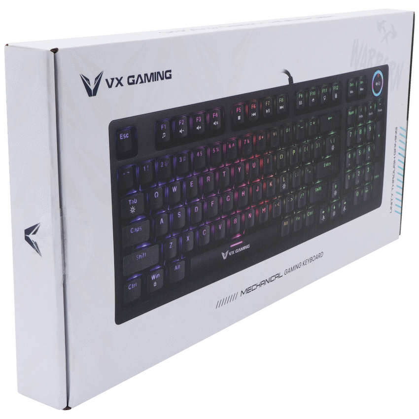 VX Gaming Warborn RGB TKL Mechanical Keyboard - Image 4