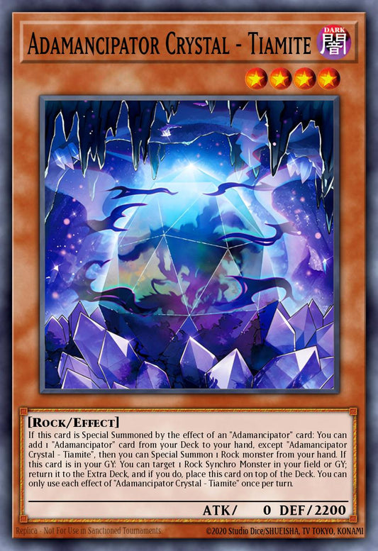 Adamancipator Crystal - Tiamite - BETB-EN025 - Common