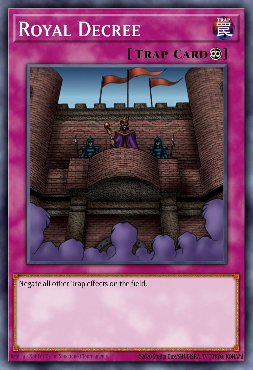 Royal Decree - RA04-EN113 - Platinum Secret Rare