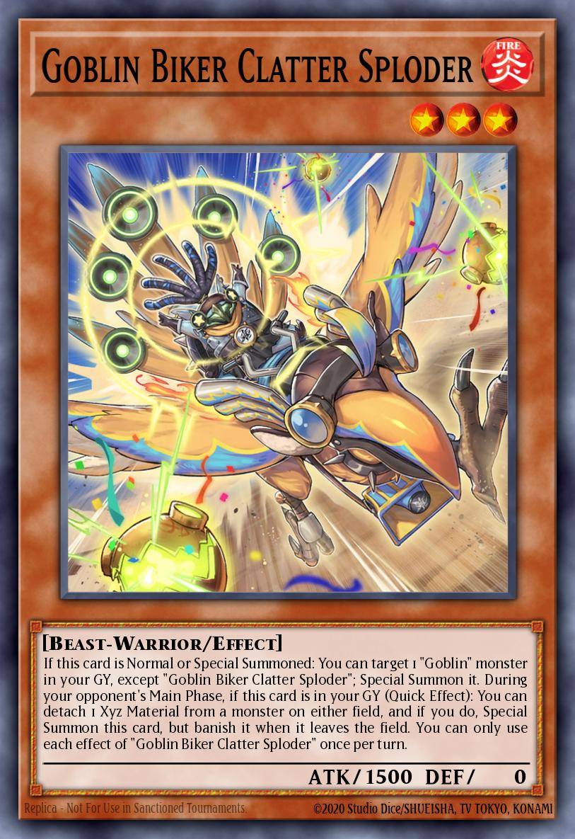 Goblin Biker Clatter Sploder - MP25-EN153 - Ultra Rare
