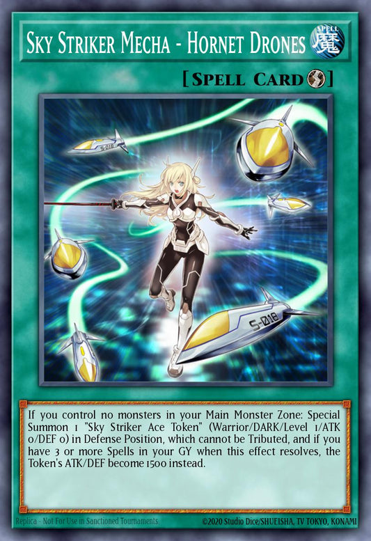 Sky Striker Mecha - Hornet Drones - Ultra Rare