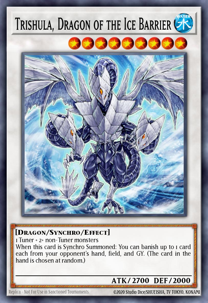 Trishula, Dragon of the Ice Barrier - Common