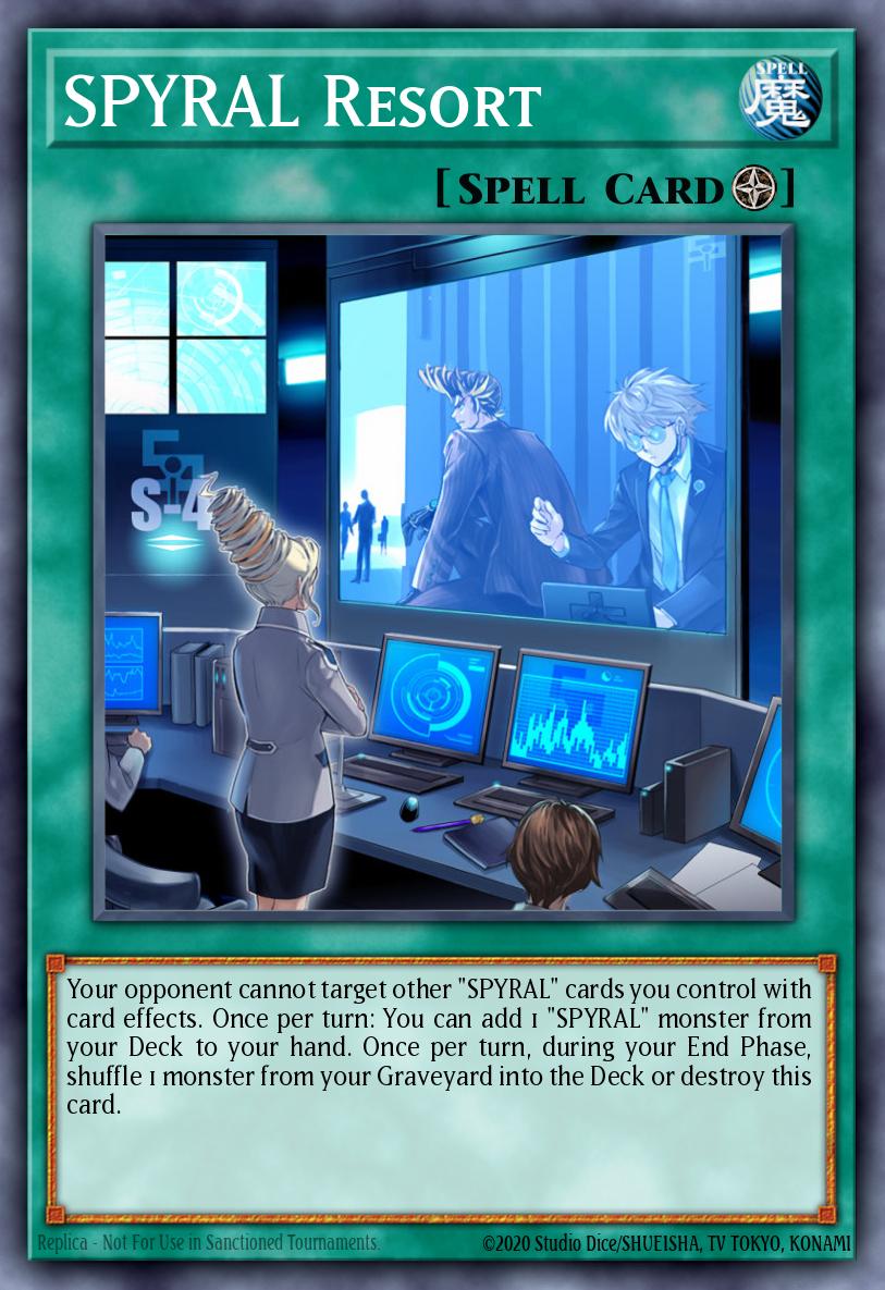 SPYRAL Resort - RA04-EN277 - Platinum Secret Rare