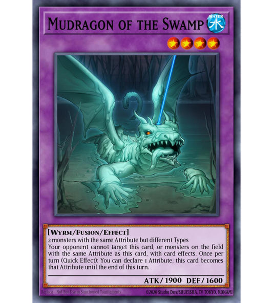 Mudragon of the Swamp Super Rare RA01-EN028