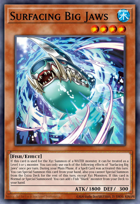 Surfacing Big Jaws - MP25-EN012 - Starlight Rare