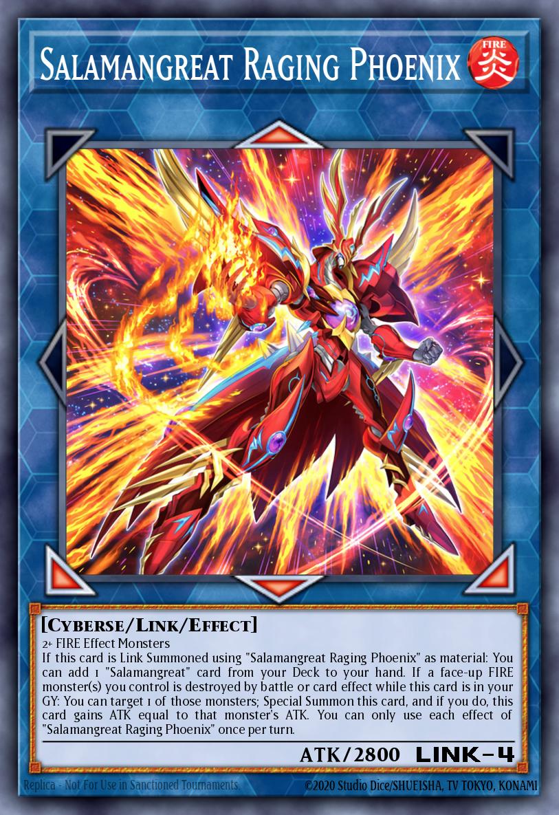 Salamangreat Raging Phoenix - RA04-EN083 - Secret Rare