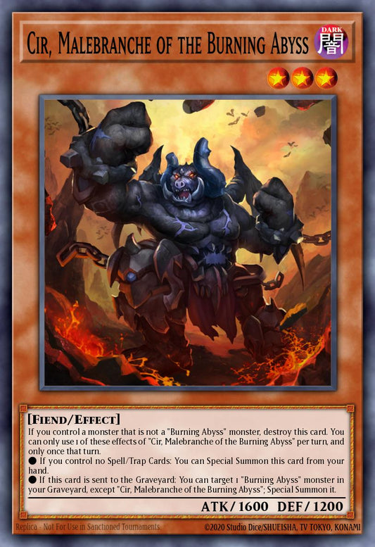 Cir, Malebranche of the Burning Abyss - BLGG-EN064 - Ultra Rare