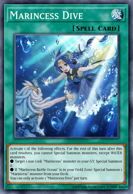 Marincess Dive - LED9-EN035 - Ultra Rare