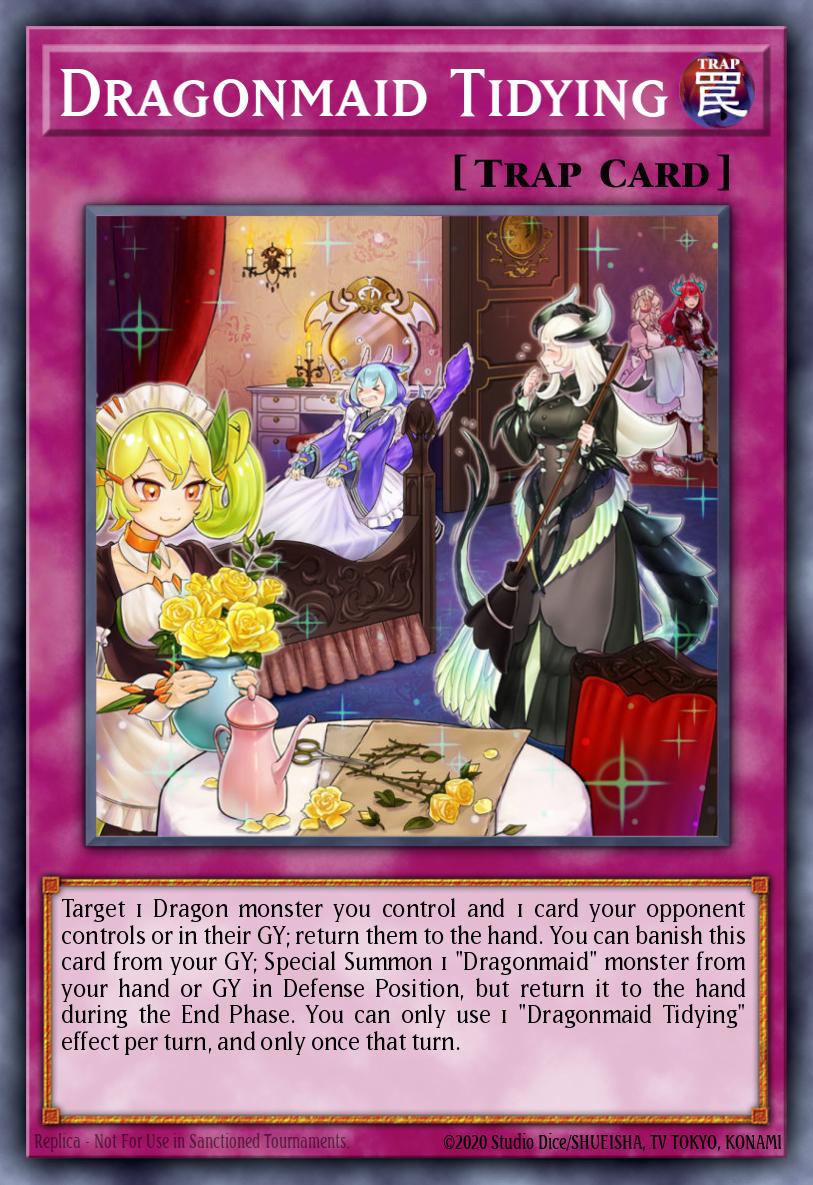 Dragonmaid Tidying - RA04-EN102 - Secret Rare