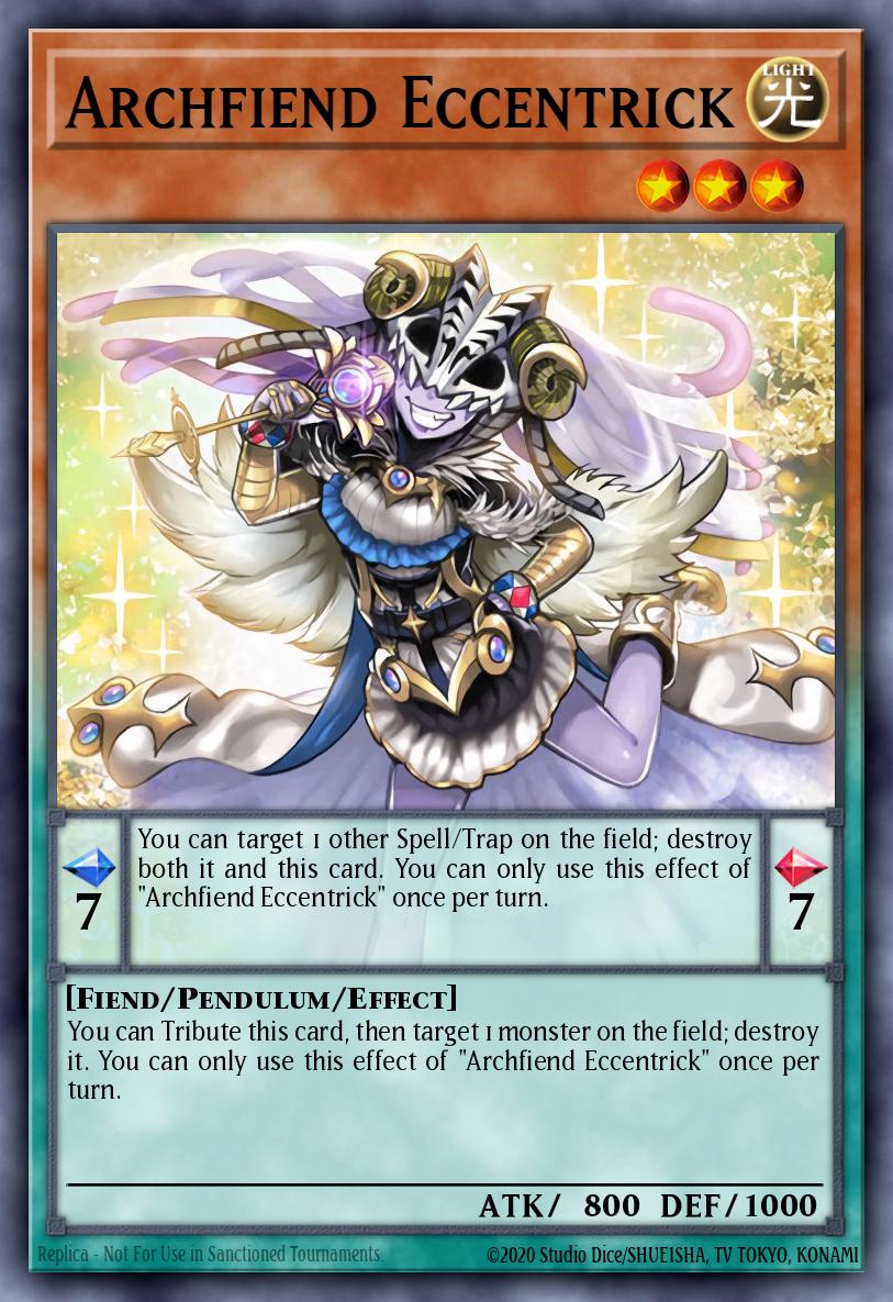 Archfiend Eccentrick - RA04-EN017 - Super Rare