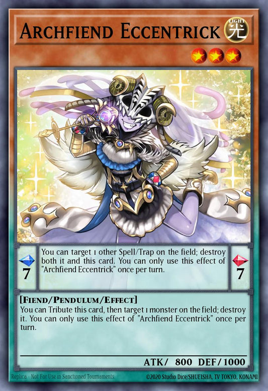 Archfiend Eccentrick - RA04-EN017 - Super Rare