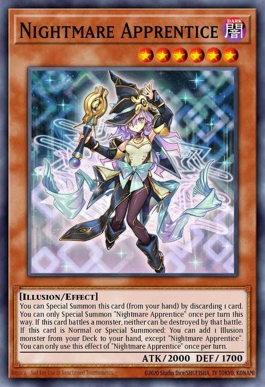 Nightmare Apprentice - MP25-EN004 - Starlight Rare