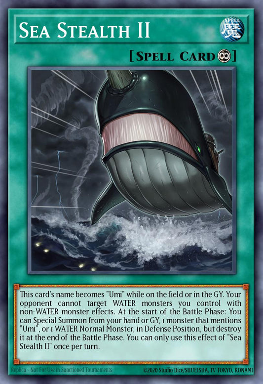 Sea Stealth II - LED9-EN021 - Rare
