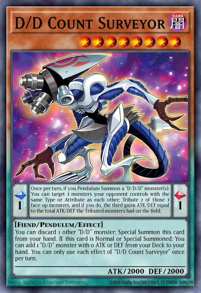D/D Count Surveyor - RA05-EN034 - Starlight Rare