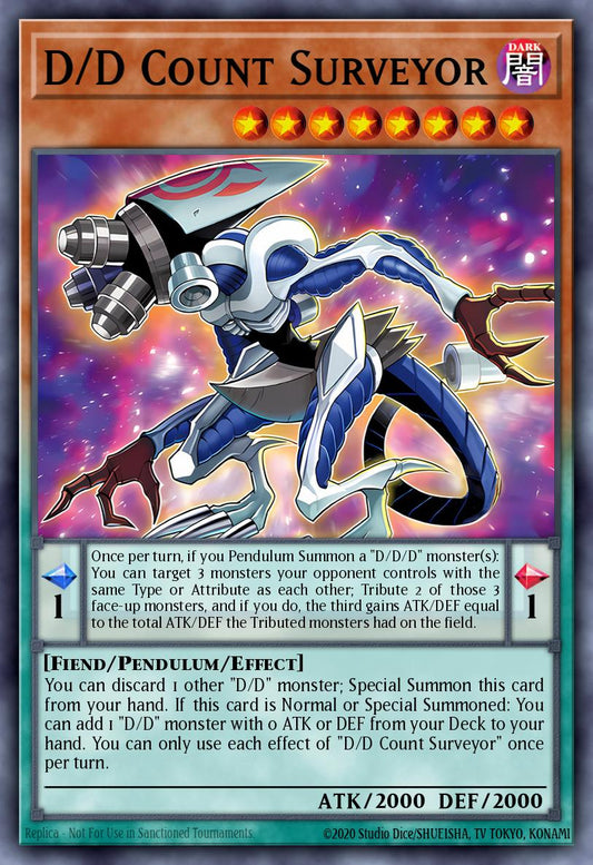 D/D Count Surveyor - RA05-EN034 - Starlight Rare