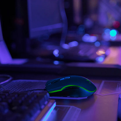 VX Gaming Hypnos Series Gaming Mouse with Rainbow Lighting - Image 5