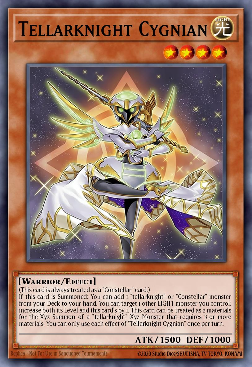 Tellarknight Cygnian - BLGG-EN017 - Secret Rare