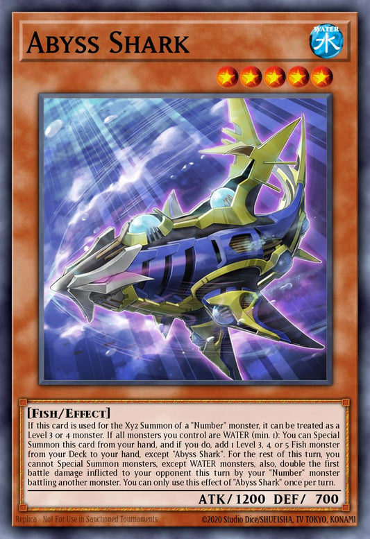 Abyss Shark - LED9-EN001 - Ultra Rare