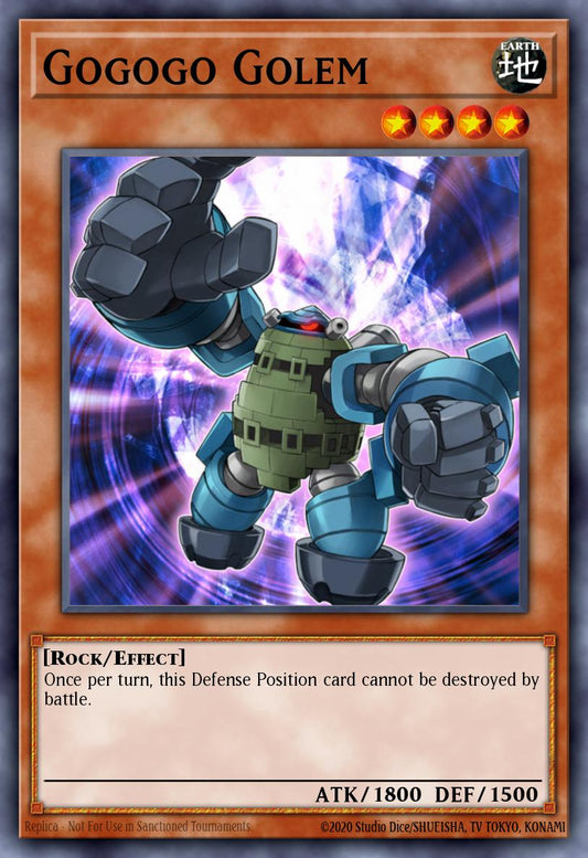 Gogogo Golem - RA04-EN152 - Platinum Secret Rare