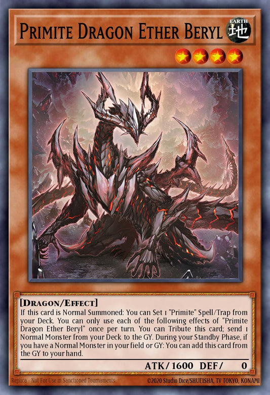 Primite Dragon Ether Beryl - RA05-EN033 - Secret Rare