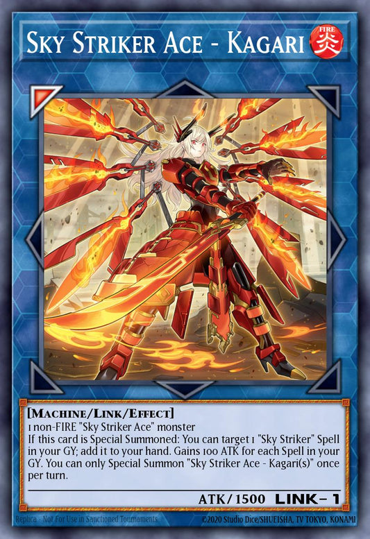 Sky Striker Ace - Kagari (Alternate Art)- Common