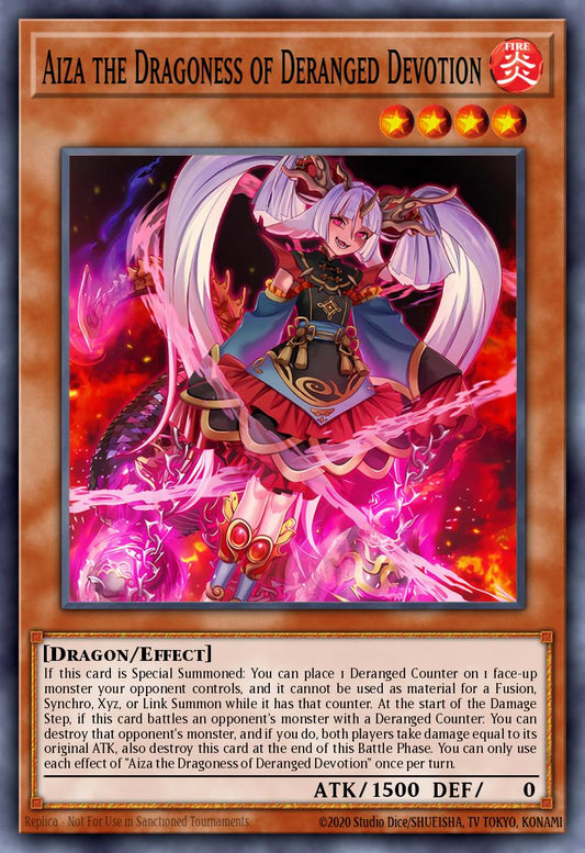 Aiza the Dragoness of Deranged Devotion - MP25-EN370 - Common