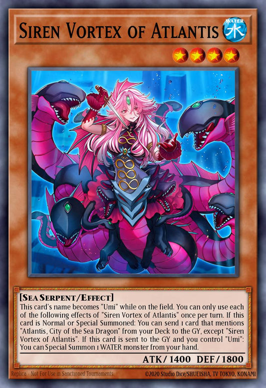 Siren Vortex of Atlantis - BETB-EN016 - Super Rare
