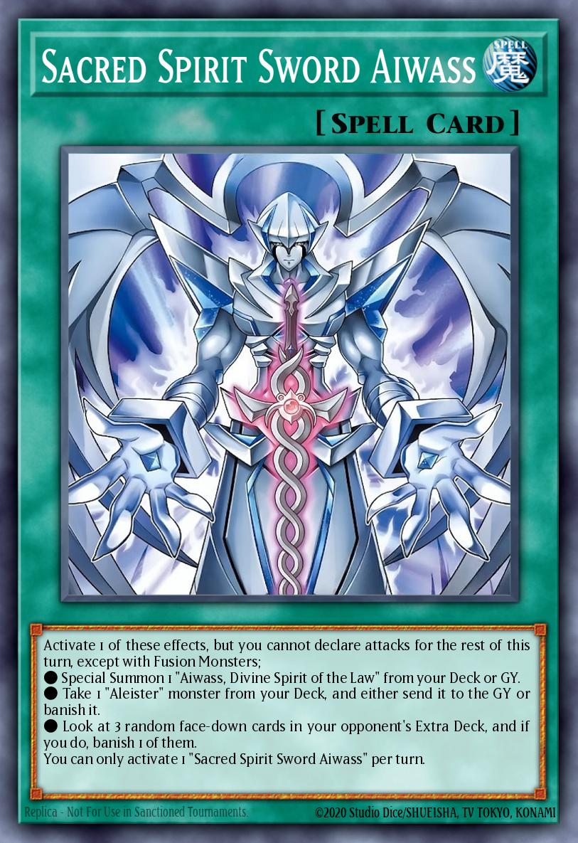 Sacred Spirit Sword Aiwass - CORI-EN054 - Common