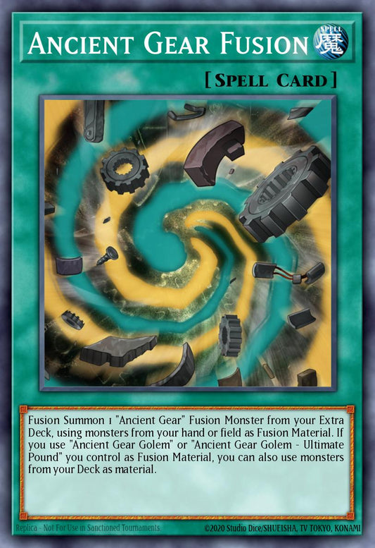 Ancient Gear Fusion - RA05-EN063 - Ultra Rare