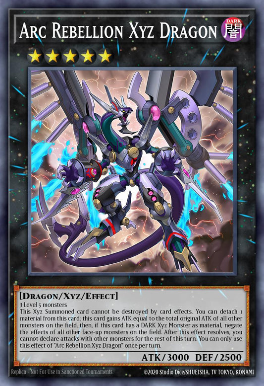 Arc Rebellion Xyz Dragon - BLGG-EN100 - Ultra Rare