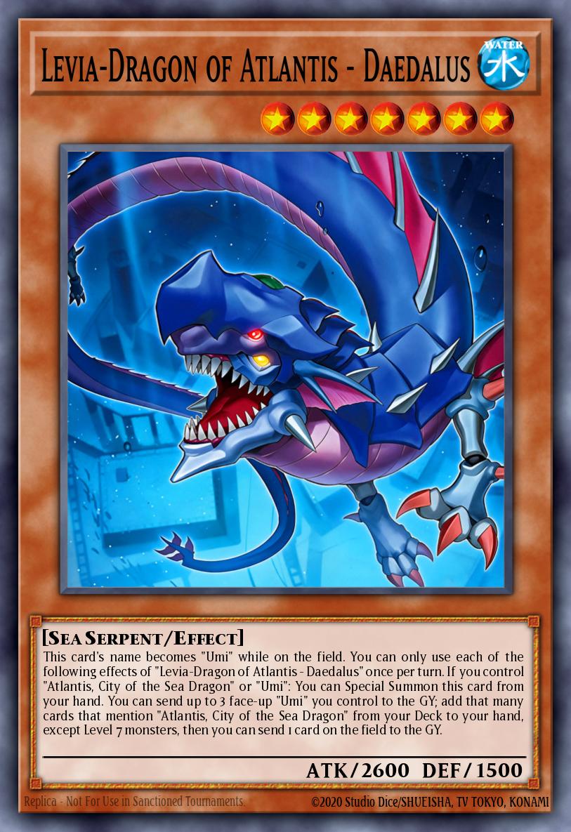 Levia-Dragon of Atlantis - Daedalus - BETB-EN013 - Secret Rare