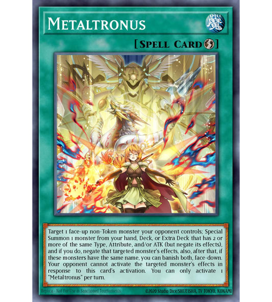Metaltronus Secret Rare RA04-EN100