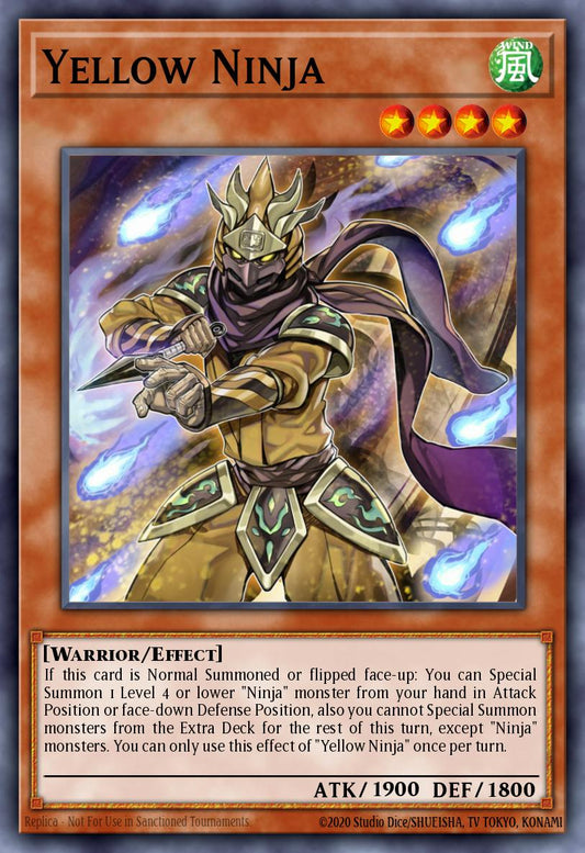 Yellow Ninja - MP25-EN449 - Common