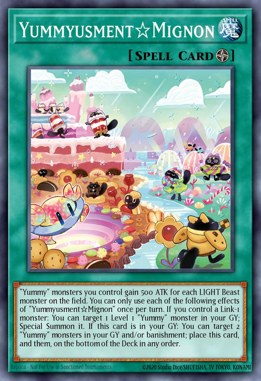 Yummyusment☆Mignon - RA05-EN073 - Super Rare
