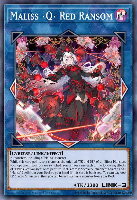 Maliss <Q> Red Ransom - MP25-EN125 - Prismatic Secret Rare