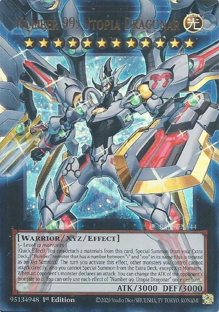 Number 99: Utopia Dragonar (Extended Art) - Ultra Rare