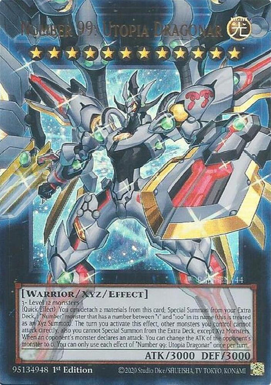 Number 99: Utopia Dragonar (Extended Art) - Ultra Rare
