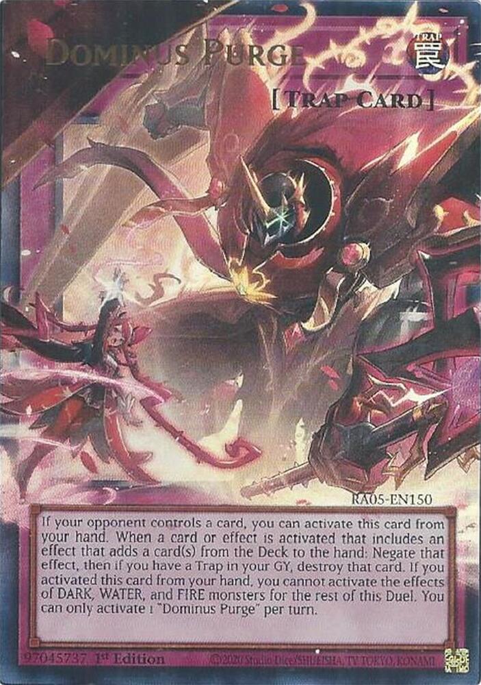 Dominus Purge (Extended Art) - Ultra Rare