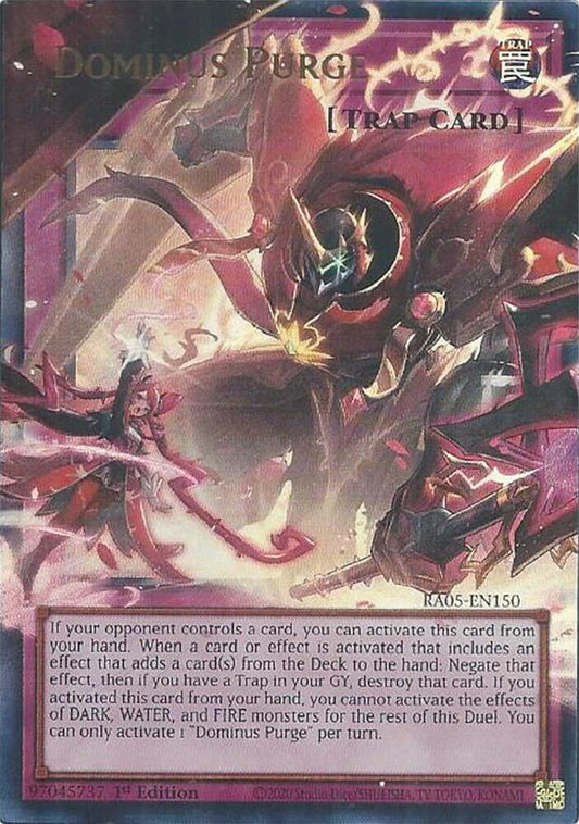 Dominus Purge (Extended Art) - Ultra Rare