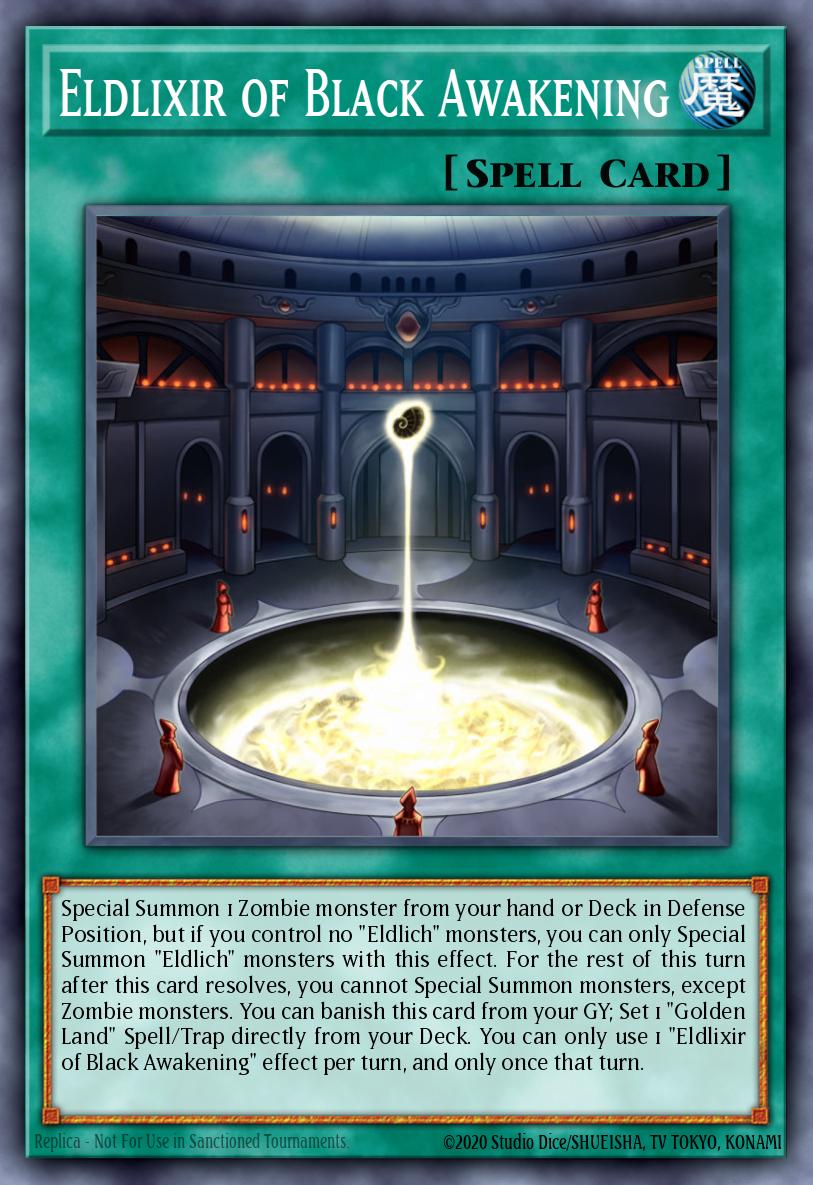 Eldlixir of Black Awakening - RA05-EN065 - Ultimate Rare