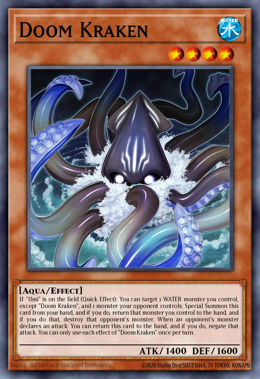Doom Kraken - LED9-EN018 - Super Rare