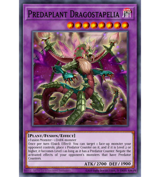 Predaplant Dragostapelia - Secret Rare - RA01-EN027